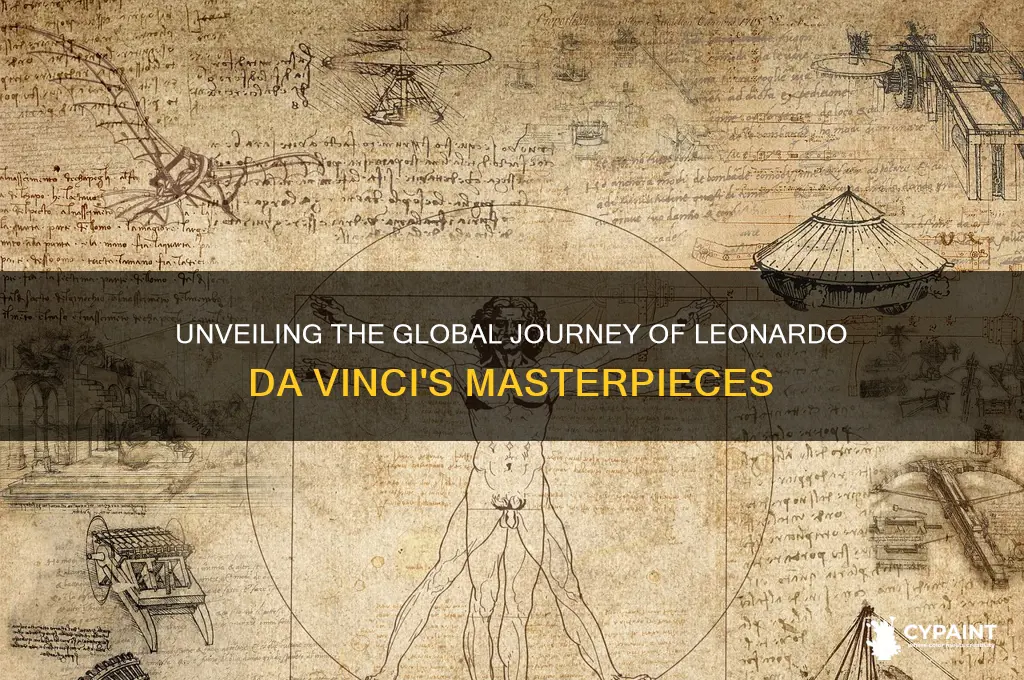 where are all the leonardo da vinci paintings