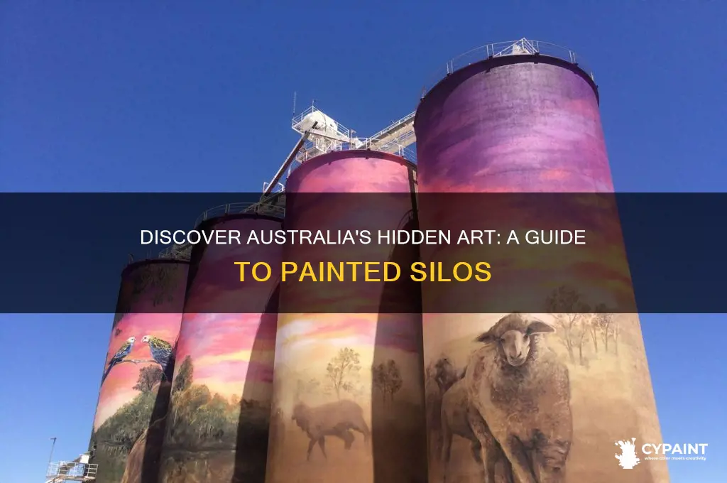 where are all the painted silos in australia