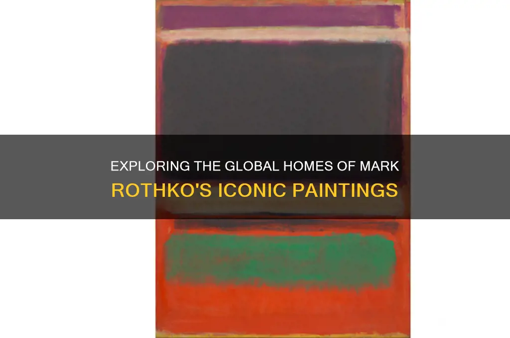 where are most of the paintings of rothko