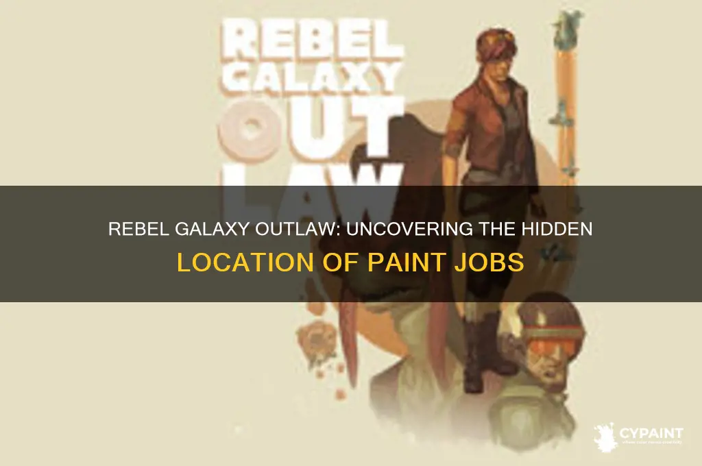 where are rebel galaxy outlaw paint jobs stored