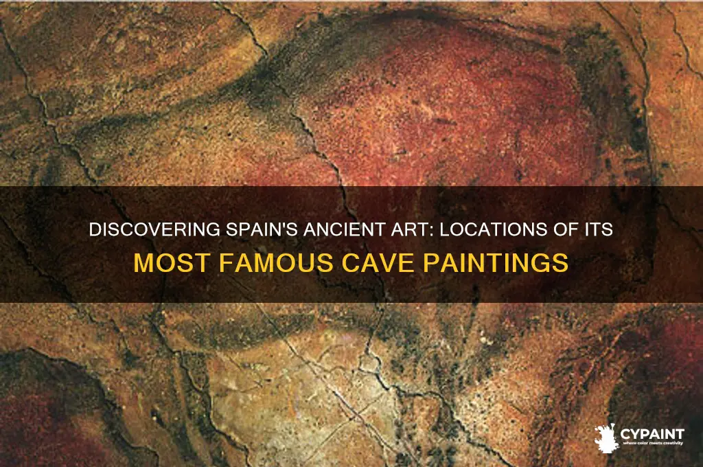 where are spains most famous cave paintings located