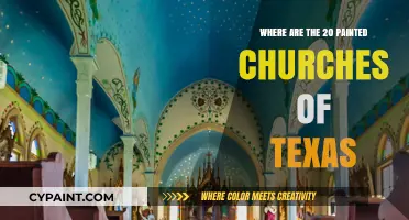 Exploring Texas' Hidden Gems: The 20 Painted Churches' Locations