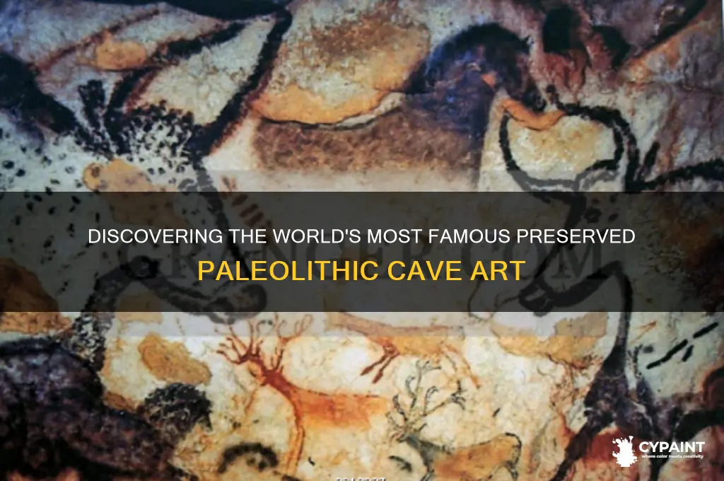 where are the most famous paleolithic paintings preserved
