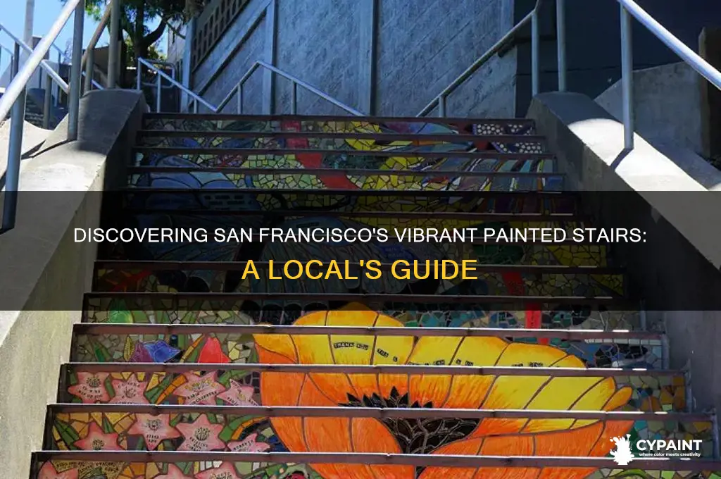where are the painted stairs in san francisco