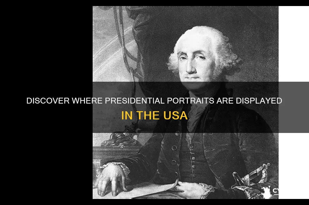 where are the paintings of us presidents shown