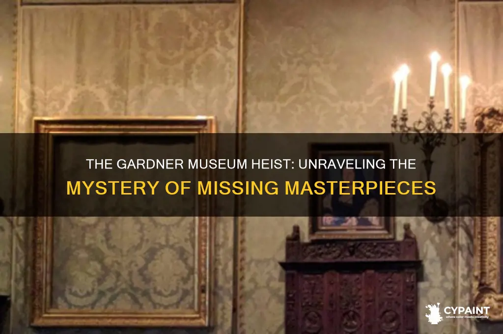 where are the stolen paintings from gardner museum