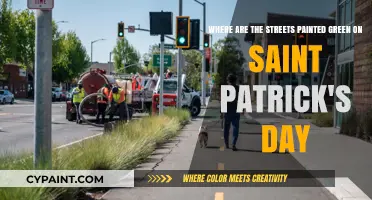 Exploring the Vibrant Streets Painted Green for Saint Patrick's Day