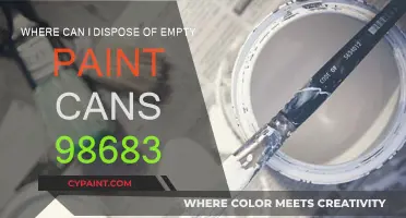 Dispose of Empty Paint Cans: Options for Residents in 98683