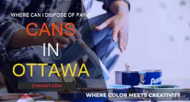 Safe Paint Can Disposal: Ottawa Options