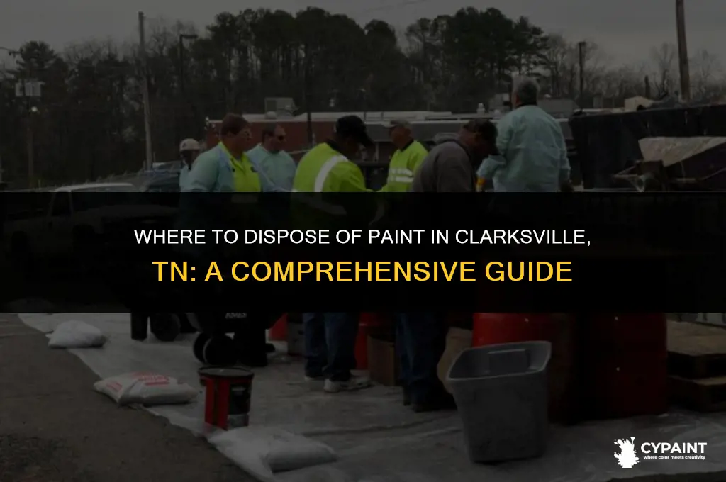 where can i dispose of paint clarksville tn