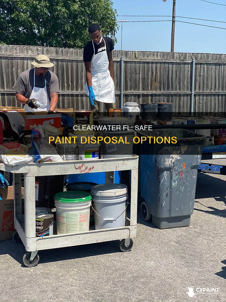 where can i dispose of paint in clearwater fl
