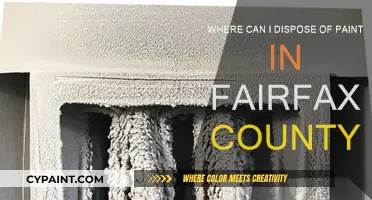 Dispose of Paint in Fairfax County the Right Way