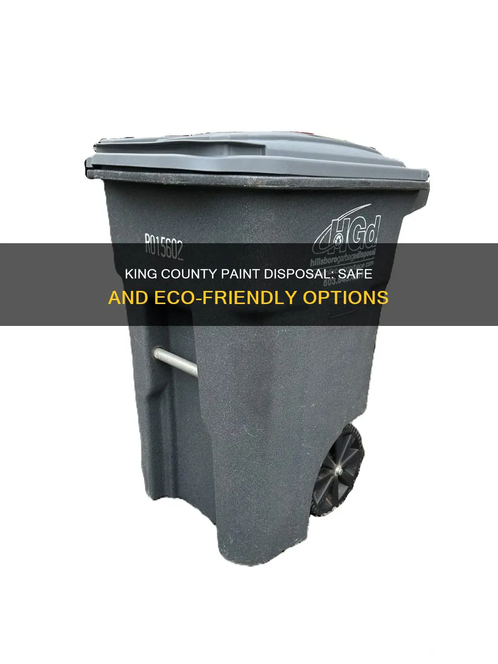 where can i dispose of paint in king county
