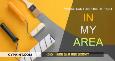 Dispose of Paint: Find Your Local Drop-off Points