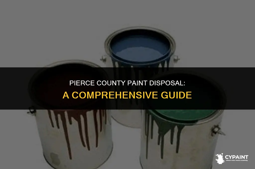 where can i dispose of paint in pierce county wa