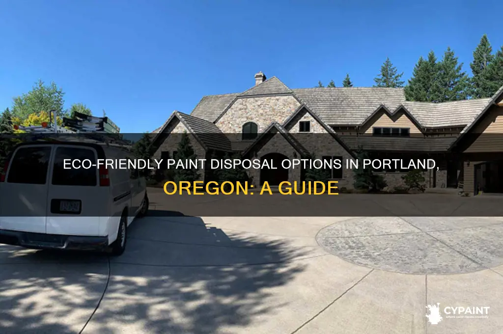 where can i dispose of paint in portland or