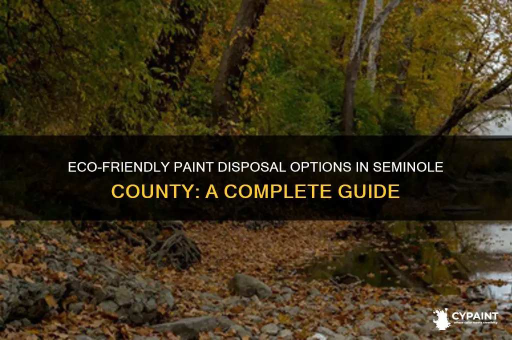 where can i dispose of paint in seminole county