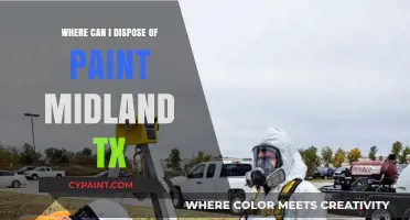 Where to Dispose of Paint in Midland, TX: A Comprehensive Guide