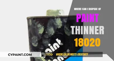 Where to Dispose of Paint Thinner: A Comprehensive Guide