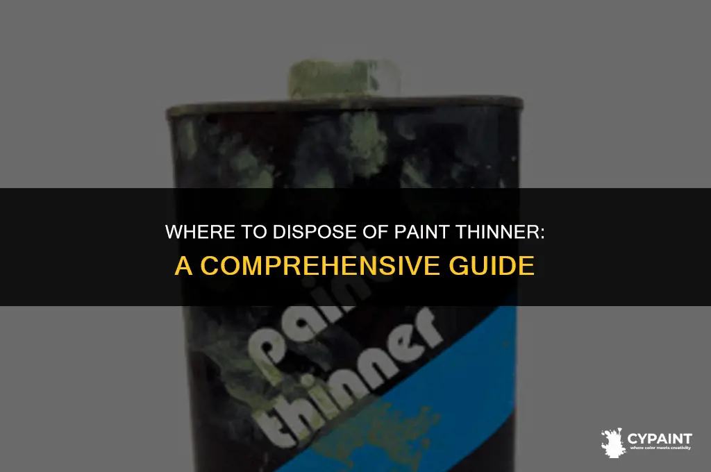 where can i dispose of paint thinner 18020