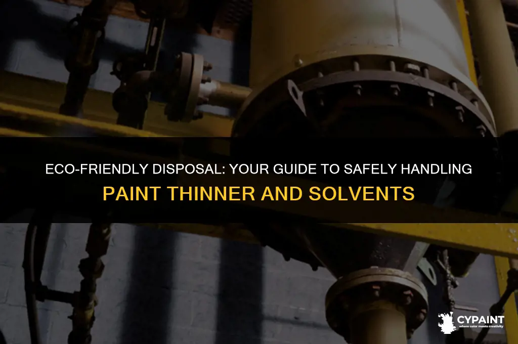 where can i dispose of paint thinner and other solvents