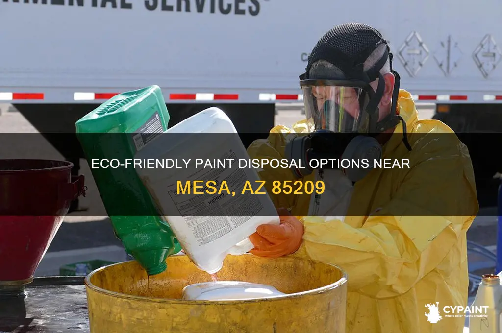 where can i dispose of unused paint near 85209