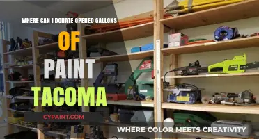 Donate Opened Paint Gallons in Tacoma: Eco-Friendly Disposal Options