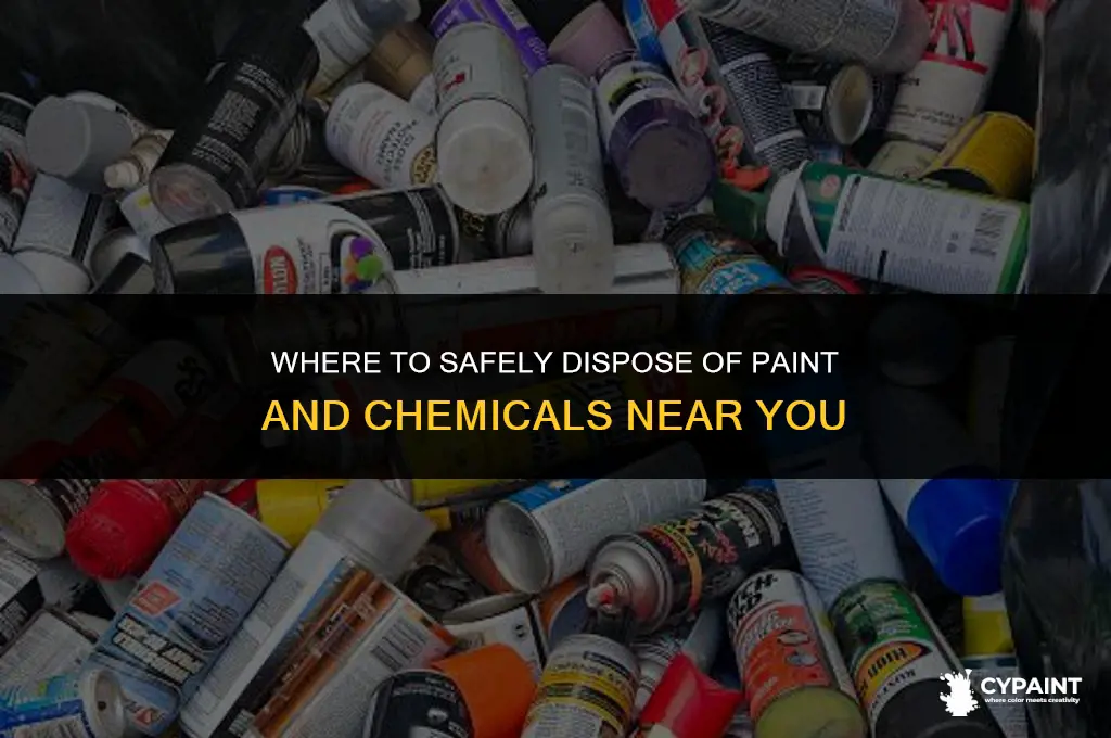 where can i drop off paint and chemicals