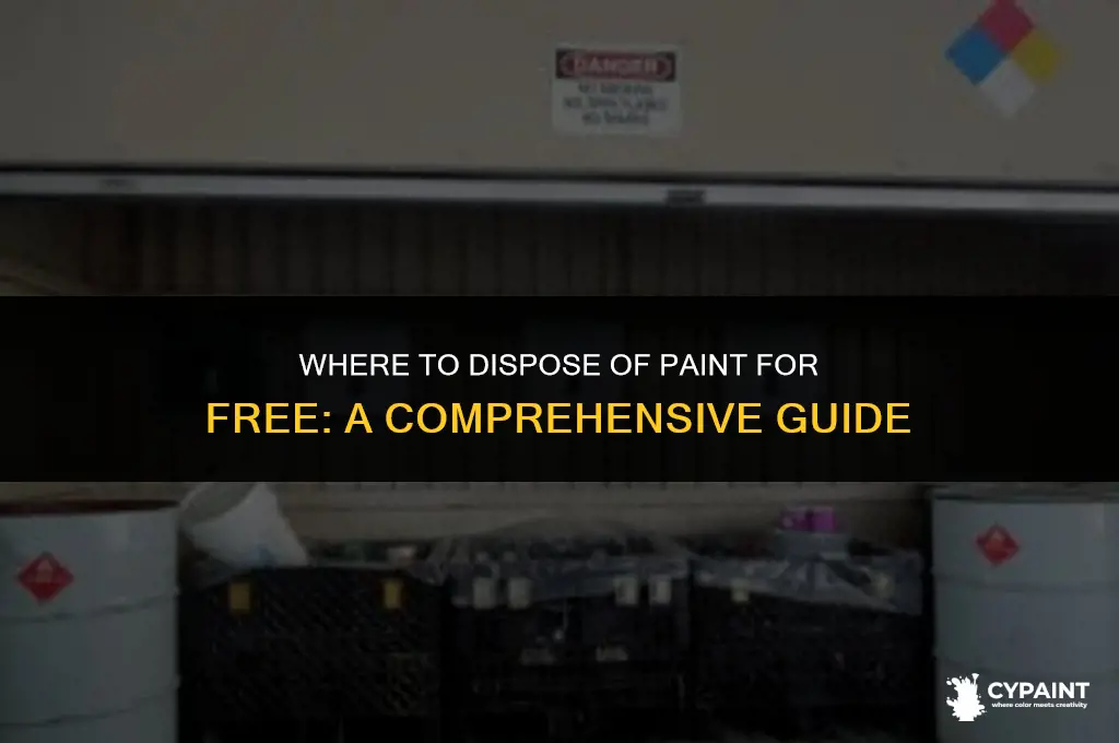 where can i drop off paint for free