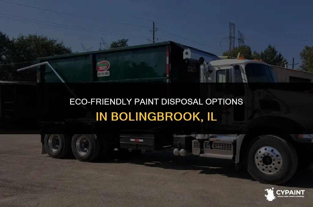 where can i dump paint buckets bolingbrook il