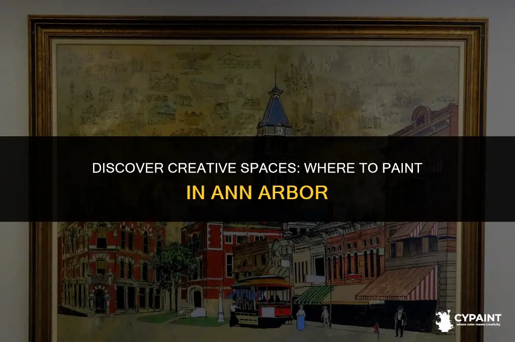 where can i find a place to paint ann arbor
