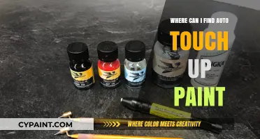 Where to Find Auto Touch-Up Paint: A Comprehensive Guide