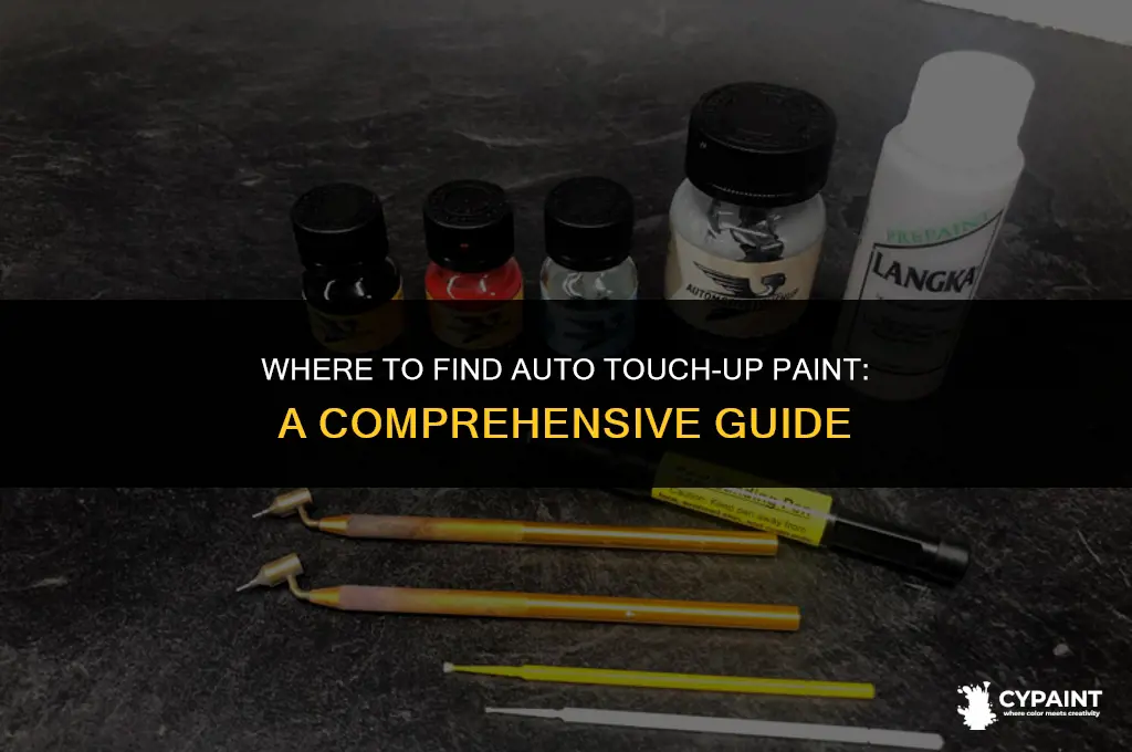 where can i find auto touch up paint