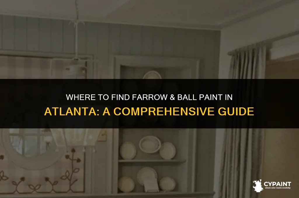 where can i find farrow and ball paint in atlanta