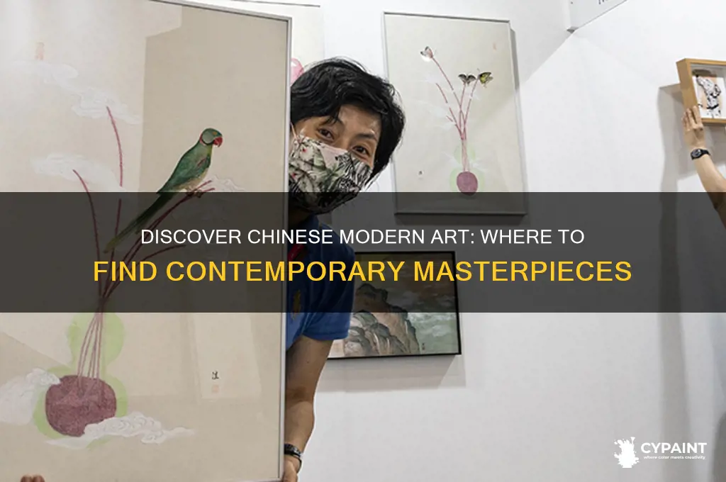 where can i find paintings by chinese modern artists
