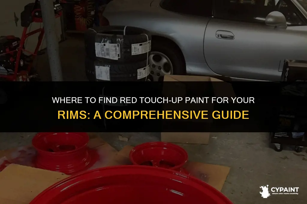 where can i find red touch up paint for rims