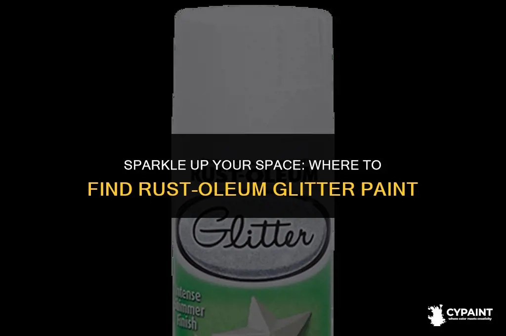 where can i find rust oleum glitter paint