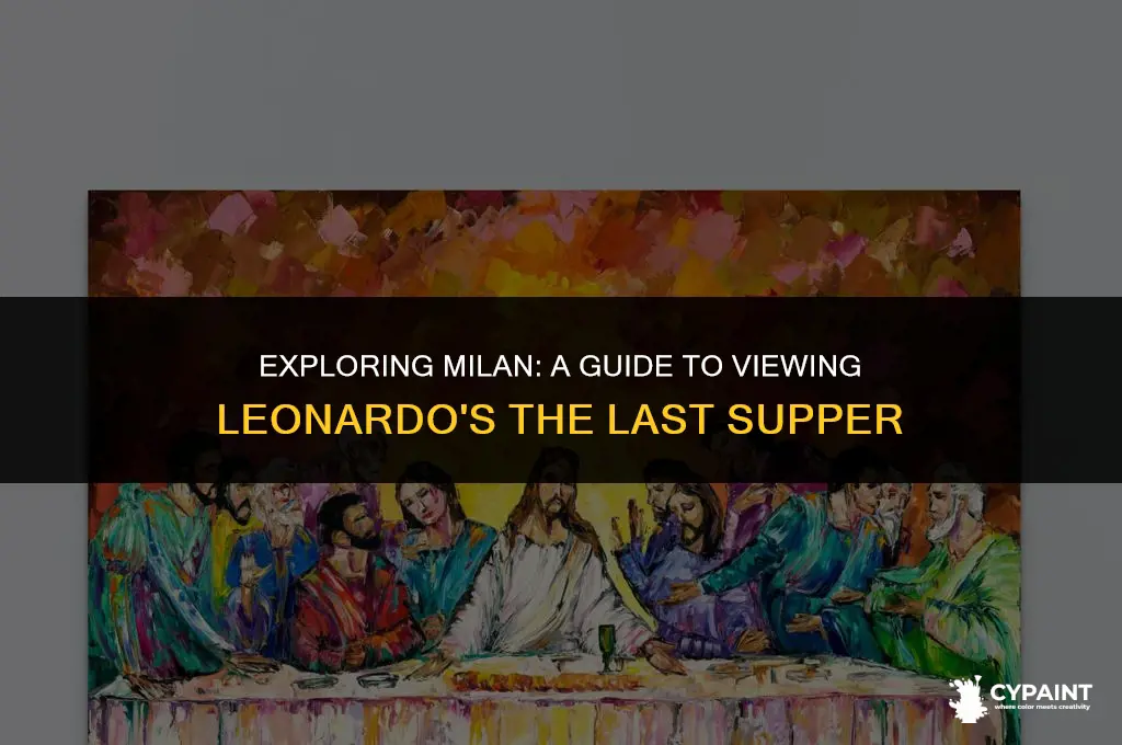 where can i find the last supper painting