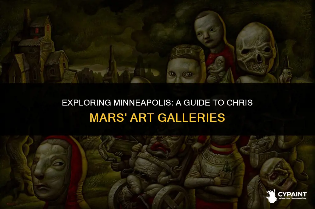 where can i go see chris mars paintings in minneapolis