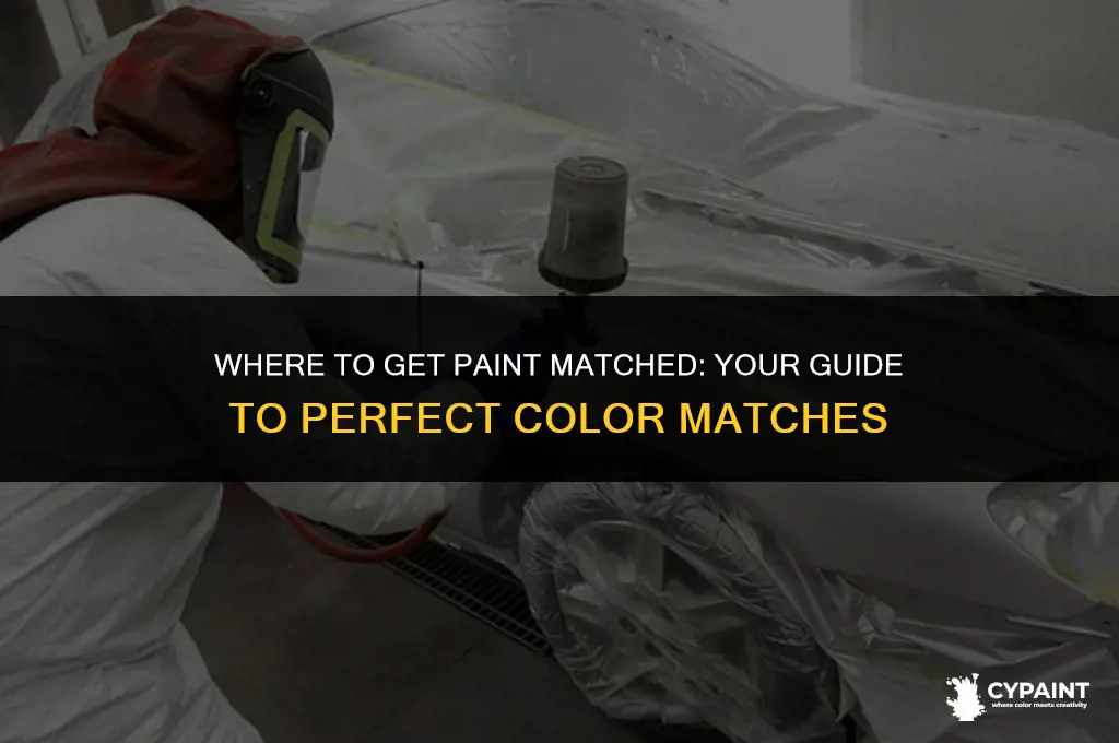 where can i go to have paint matched