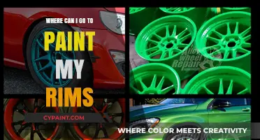 Revamp Your Ride: Top Spots for Custom Rim Painting