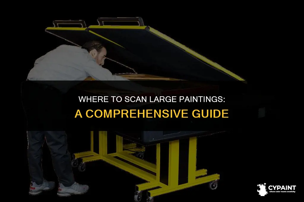where can i have a large painting scanned