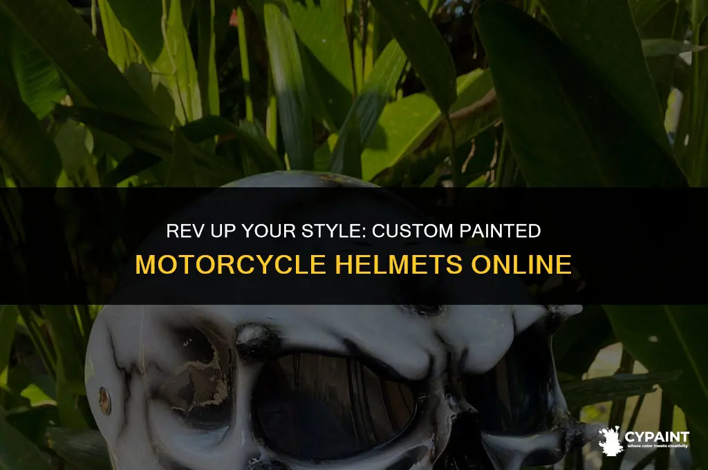 where can i order custom painted motorcycle helmets