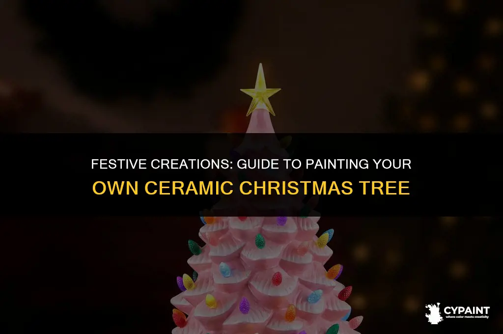 where can i paint a ceramic christmas tree