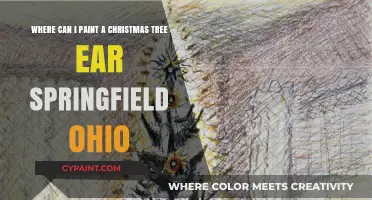 Festive Canvas: Painting Christmas Trees in Springfield, Ohio