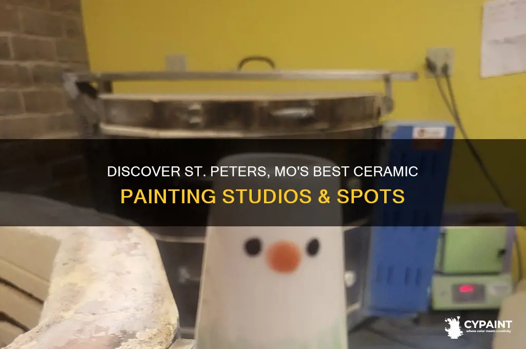 where can i paint ceramics in st peters mo