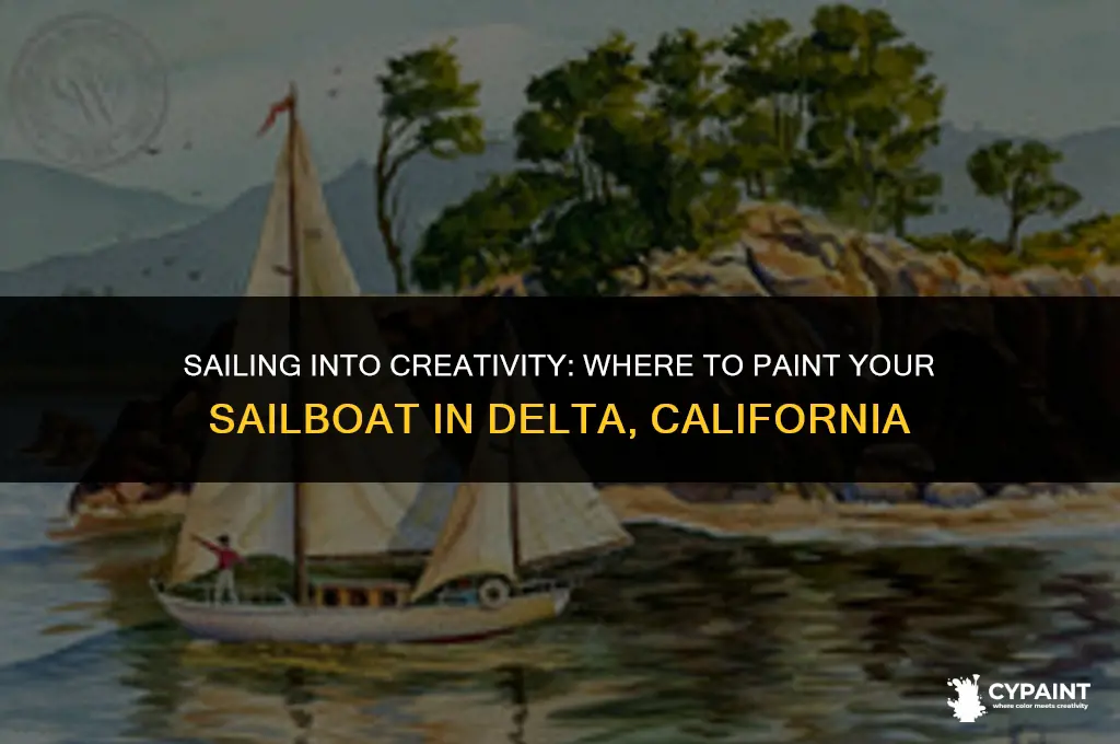 where can i paint my sailboat delta califor
