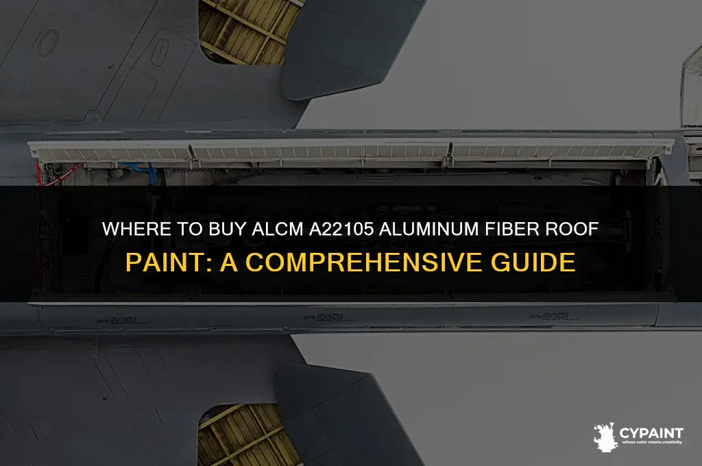 where can i purchase alcm a22105 aluminum fiber roof paint