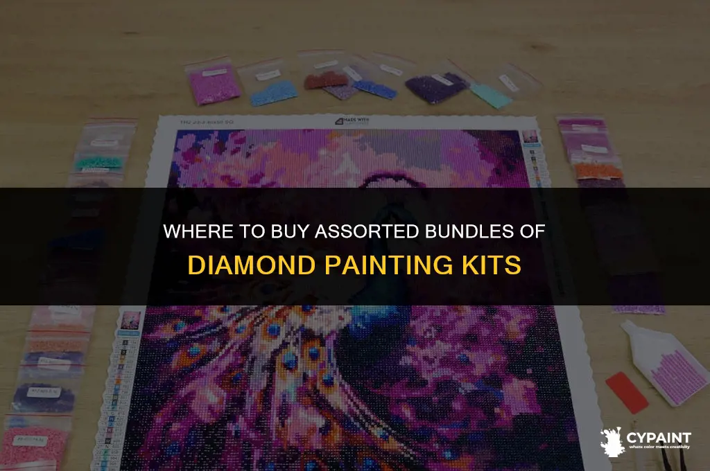 where can i purchase assorted bundles of diamond painting kits