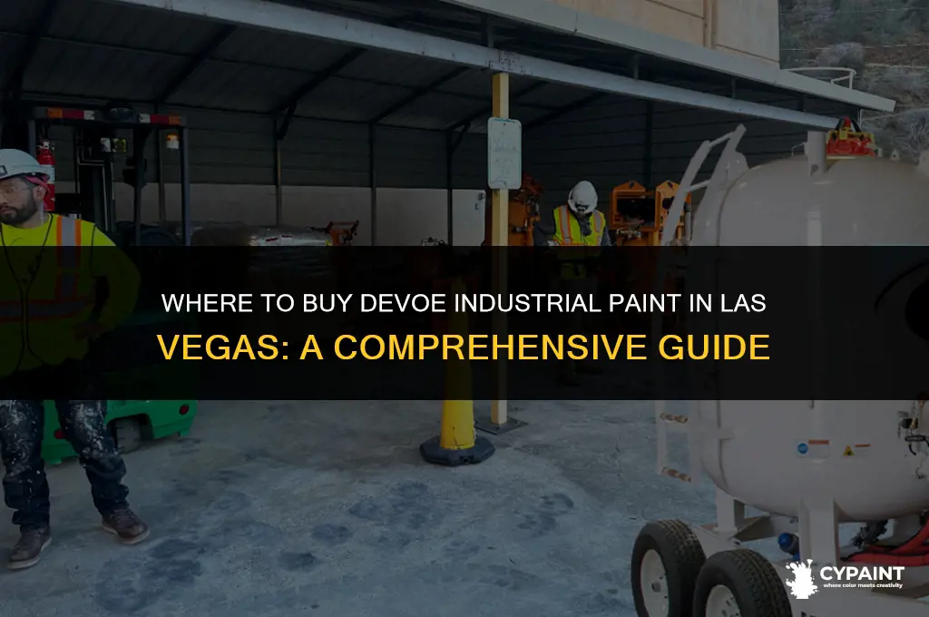 where can i purchase devoe industrial paint in las vegas